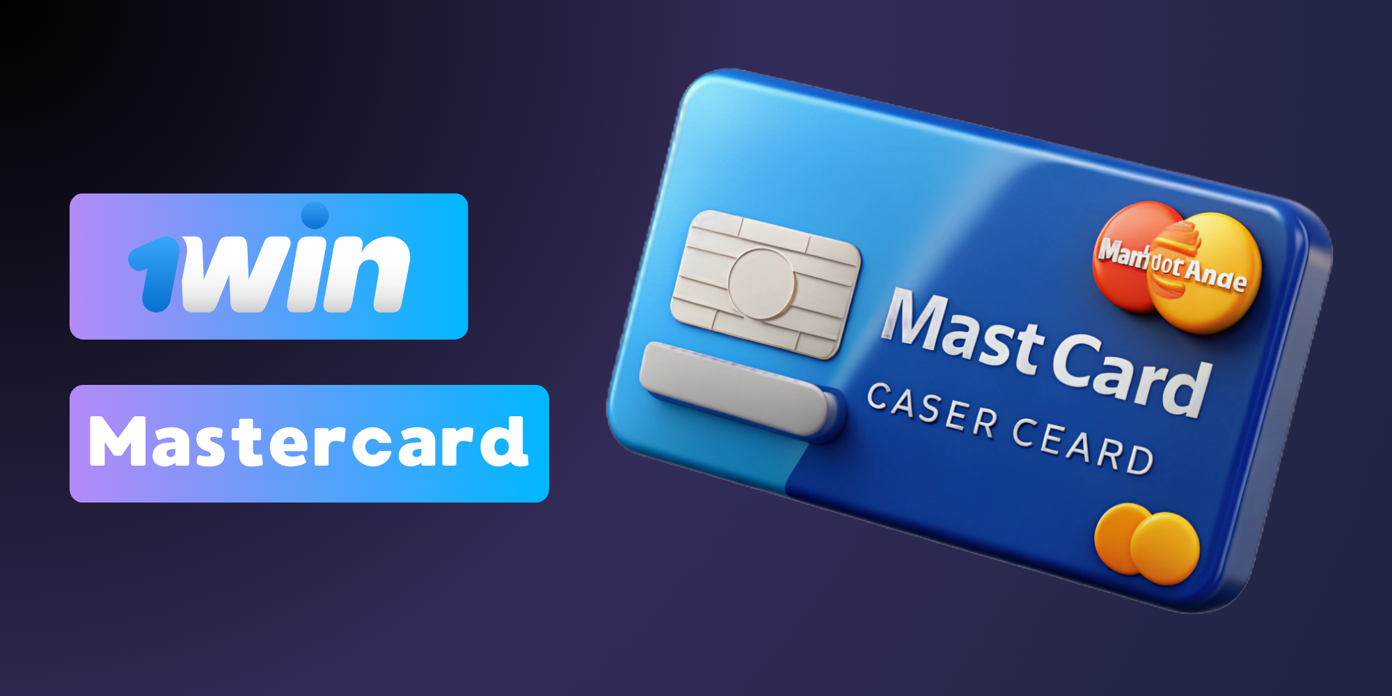 1win also supports Mastercard payments